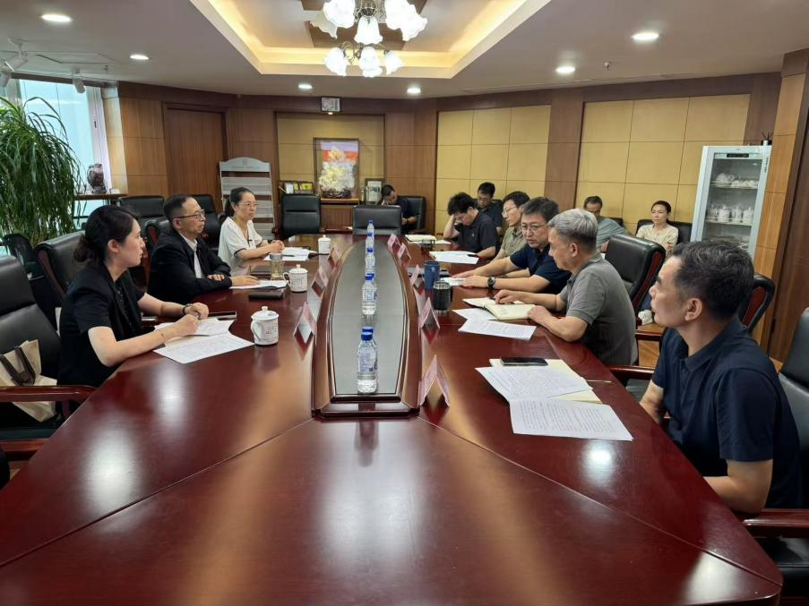 中国地质党委副书记、总经理胡建新赴中国地矿开展基层调研工作